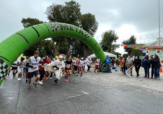 La carrera de los barrios es ya una tradición deportiva de Huamantla