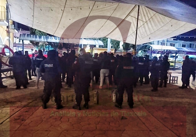 Detención genera enfrentamiento en Xaloztoc