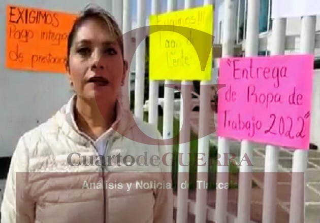 Se suman sindicalizados de la Semarnat en Tlaxcala a paro nacional