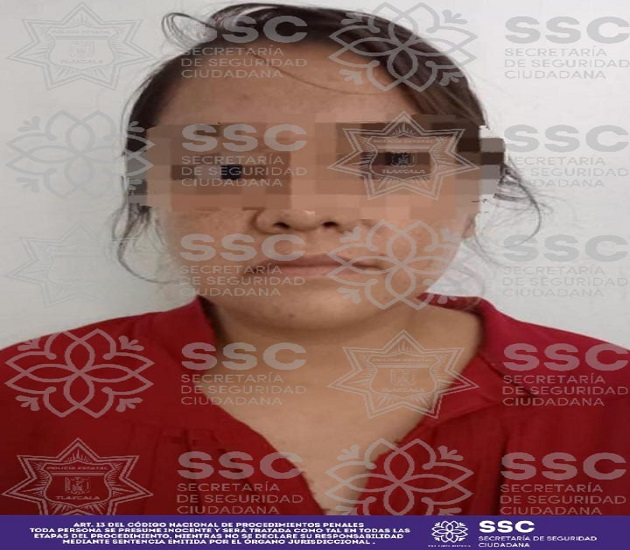 Detiene SSC a femenina por robo a tienda departamental en Zacatelco
