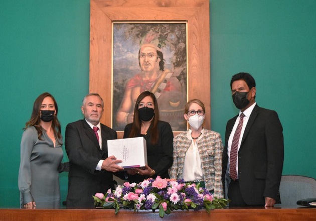 Recibe LXIV Legislatura 'Avances de la Transformación en Tlaxcala'