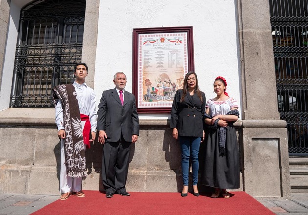 Fijan bando solemne en el Congreso del Estado de Tlaxcala
