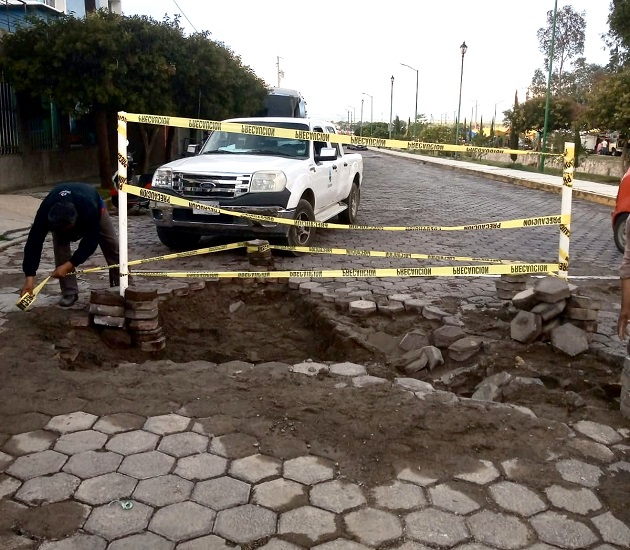 Anuncia Capamh maniobras de reparación en un tubo de distribución del pozo Santa Ana Ríos