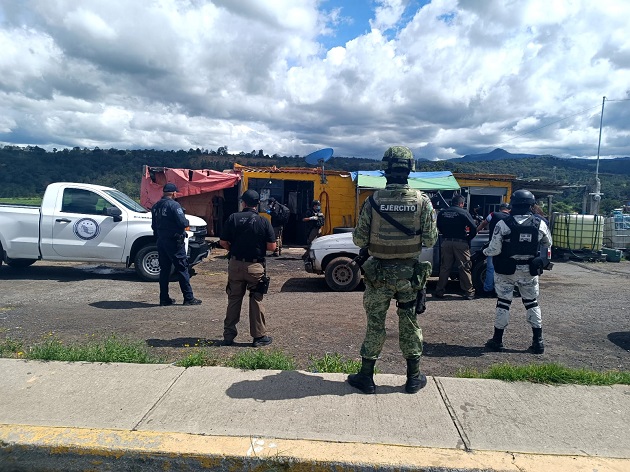Realizan megaoperativo ‘antihuachicol’ en Calpulalpan; hay tres detenidos