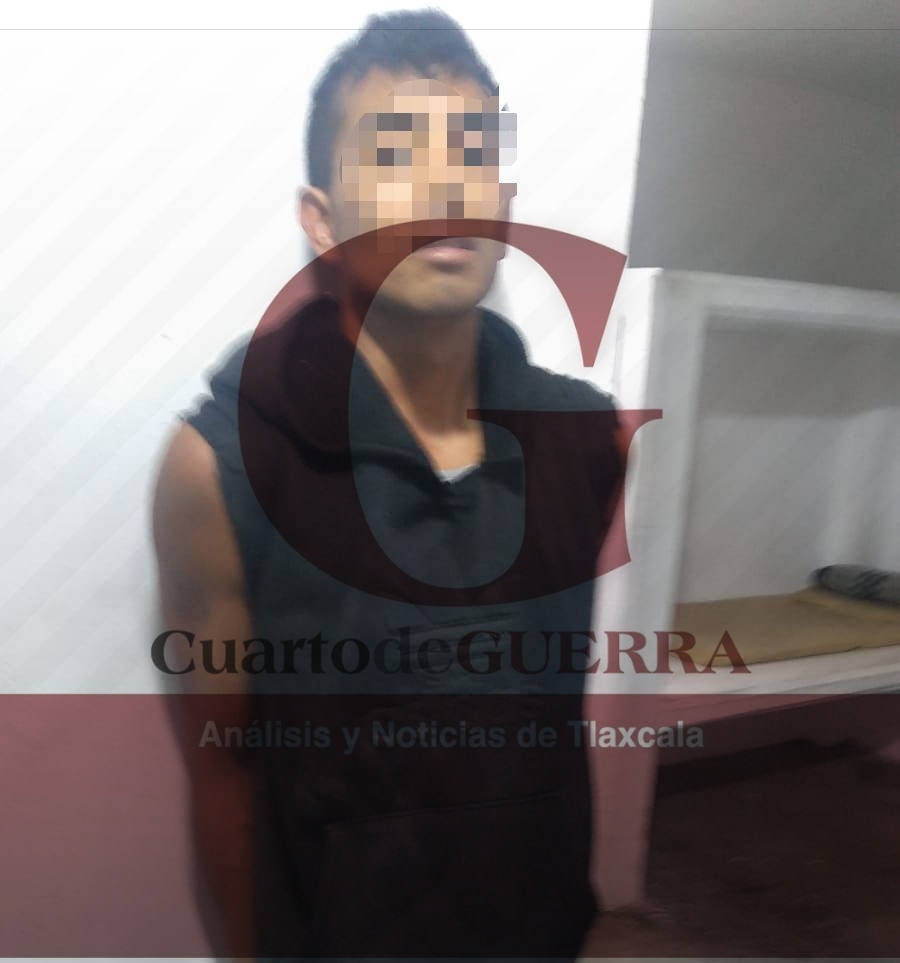 Detienen a presunto ladrón en Tzompantepec