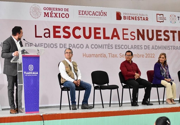 Trabaja esta administración en mejorar las condiciones de estudio de los alumnos tlaxcaltecas: Santos Cedillo