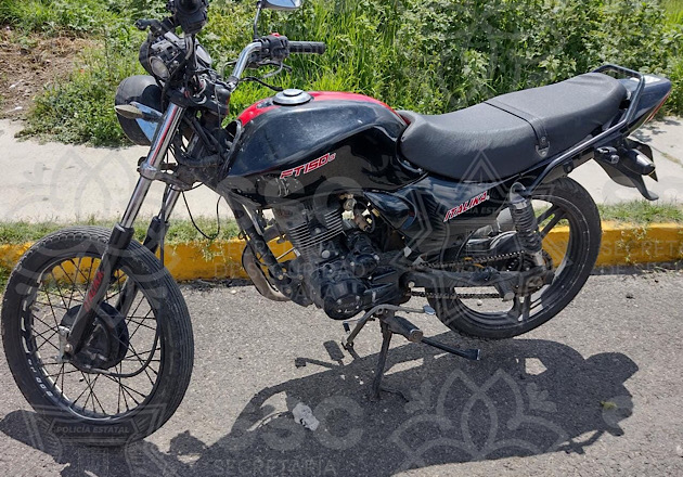 Recupera la Policía Estatal tres motocicletas con reporte de robo