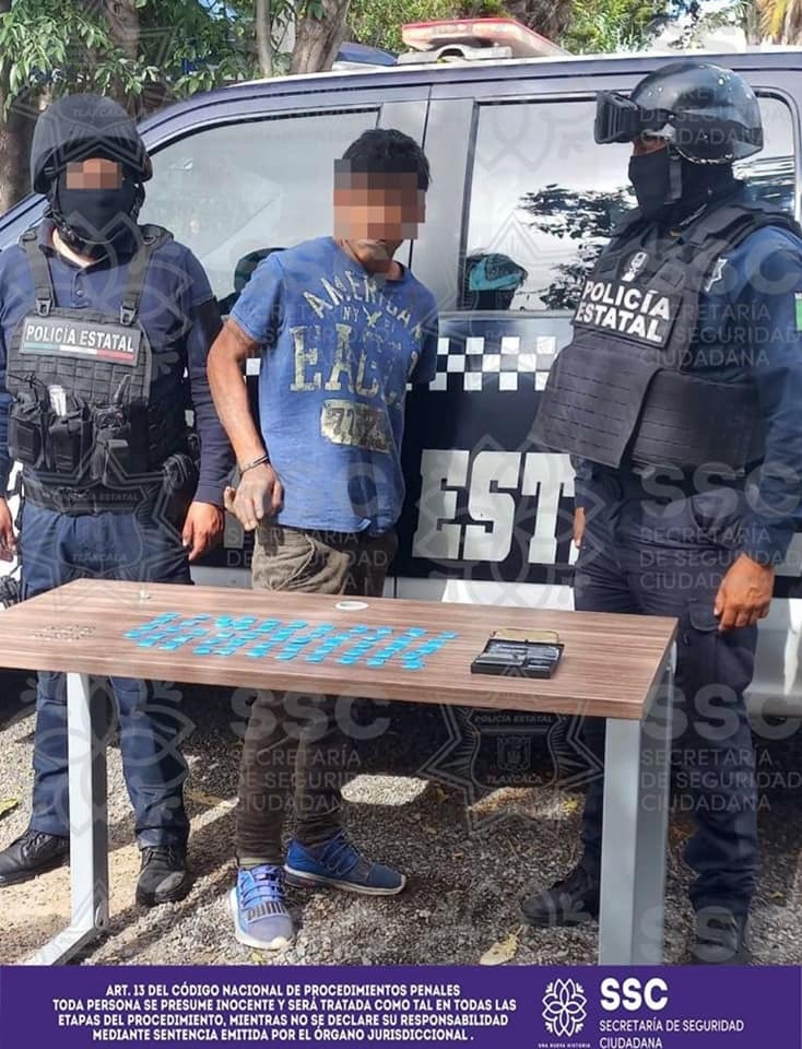 Detienen a presunto narcomenudista, en Ixtacuixtla