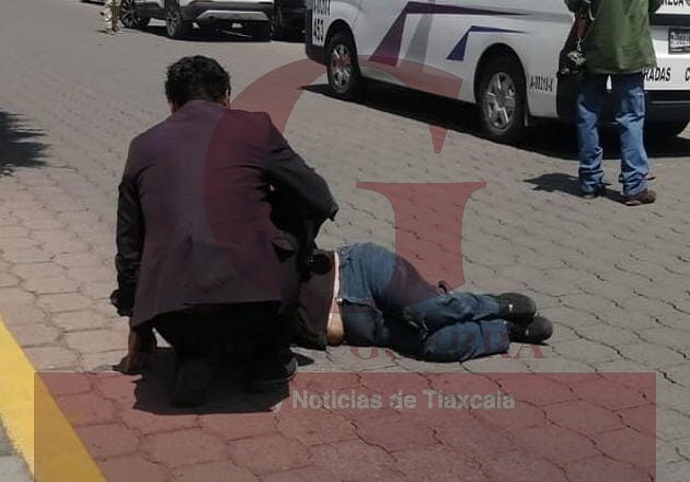 Sexagenaria resulta lesionada al ser arrollada por una colectiva, en Tlaxcala