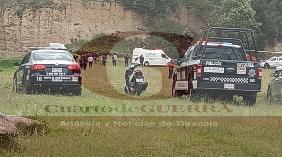 Muere adulta mayor al caer en un barranco, en Contla