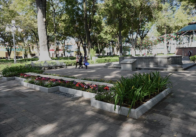 Desmontan temporalmente las letras monumentales de Tlaxcala en previsión de afectaciones