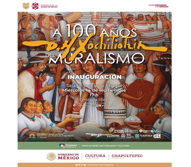 Inaugurará SC exposición ‘Xochitiotzin. A cien años del muralismo’