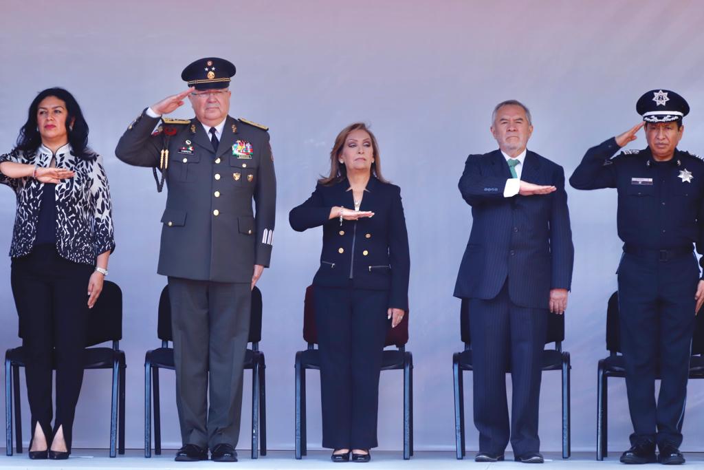 Encabezó gobernadora el 175 aniversario de la gesta heroica de los Niños Héroes de Chapultepec