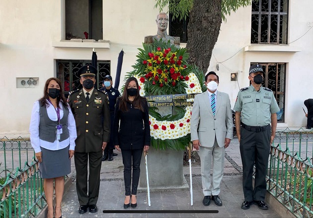 Reconoce Jorge Corichi la valentía de Felipe Santiago Xicohténcatl en su aniversario luctuoso