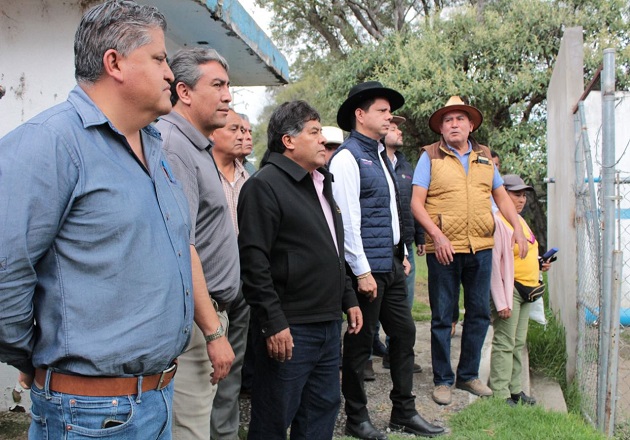 Recorre Diputado Vicente Morales Pérez venero 'Atlixtac' en San Benito Xaltocan
