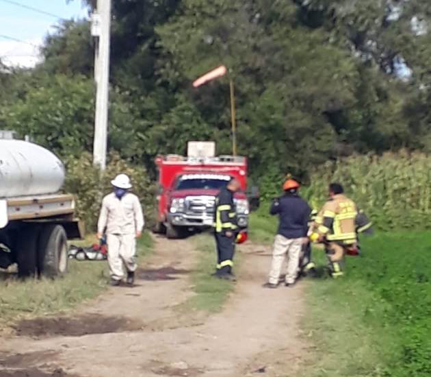 Fueron evacuadas 30 familias de Nativitas por fuga de gas por toma clandestina en Huejotzingo