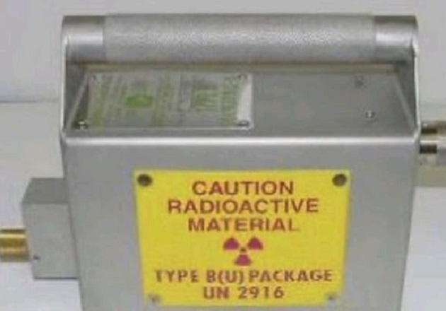 Emiten alerta para 10 estados por robo de equipo con fuente radioactiva