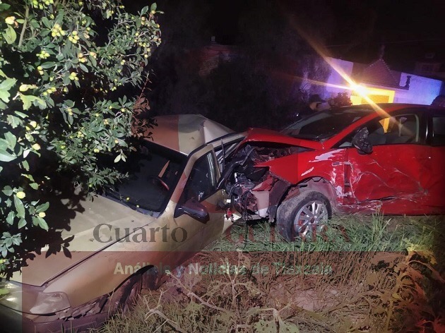 Una lesionada deja impresionante percance en la Tlaxcala-Apizaco