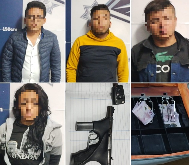 Desarticula policía de Apizaco a banda de asaltantes