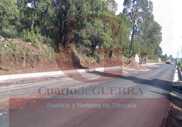 Denuncian lenta construcción y mala calidad en obra de encarpetamiento, en Ixtacuixtla