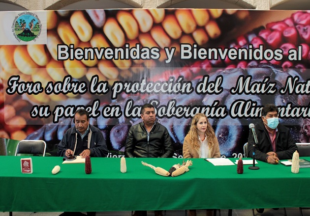 Celebran Foro sobre la protección del maíz nativo en el Congreso de Tlaxcala