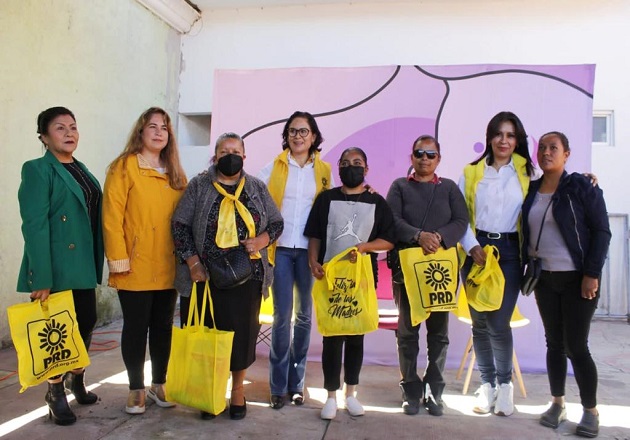 Mantiene PRD Tlaxcala trabajo a favor de las mujeres y su empoderamiento