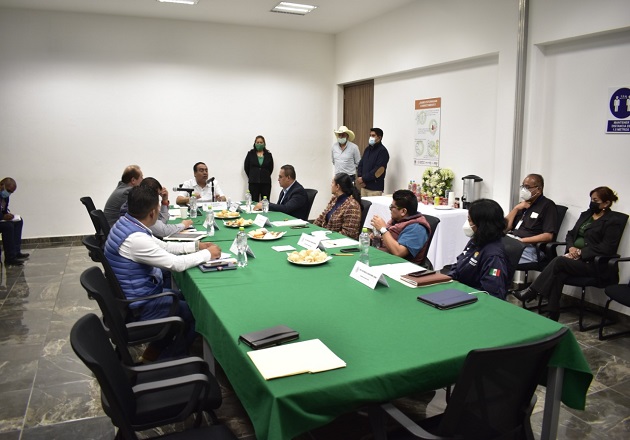 Se reúne Lenin Calva Pérez con representaciones federales del sector del medio ambiente