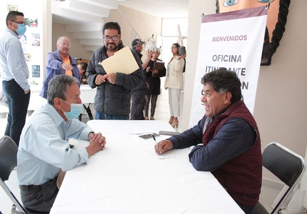 Brinda Diputado Vicente Morales atención directa a cerca de 500 personas con oficina itinerante en el V Distrito