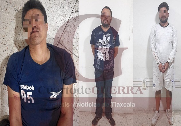 Se salvan tres presuntos ladrones de ser linchados, en Nopalucan