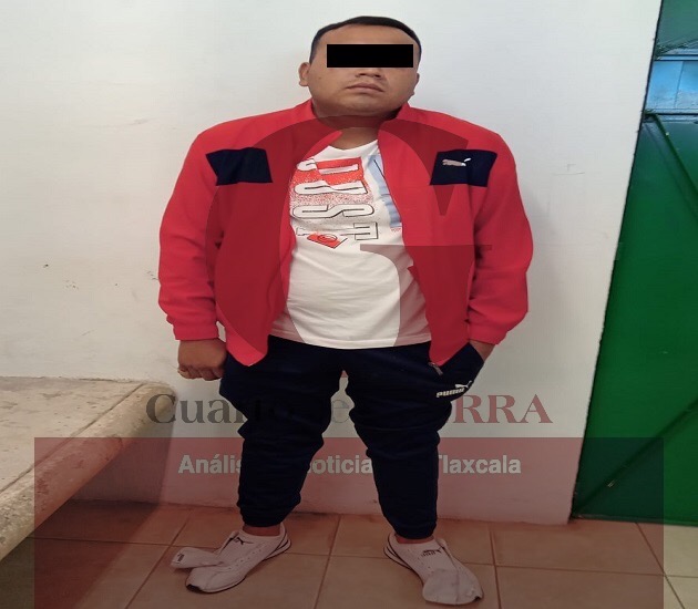Detienen en Zacatelco a presunto golpeador