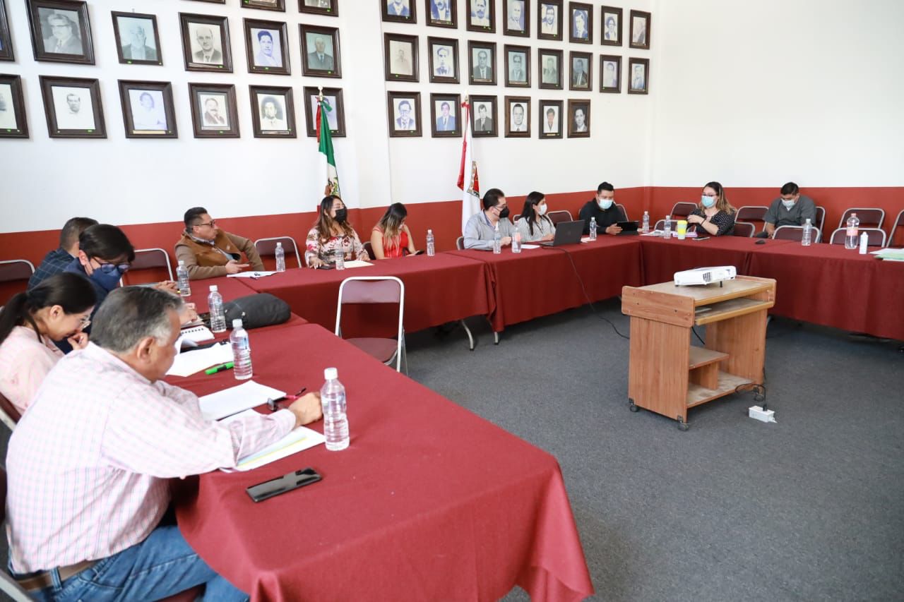Realiza Mesa de Trabajo, Comisión de Salud de Chiautempan