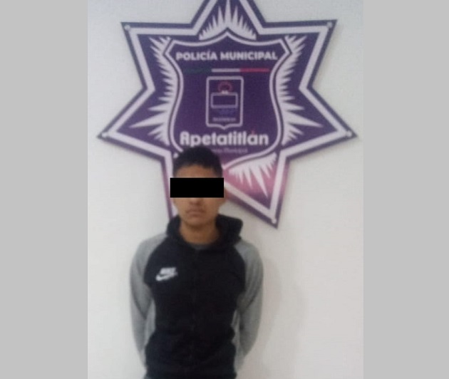 Frustra la Policía de Apetatitlán robo a tienda de conveniencia