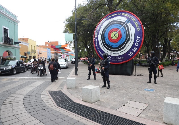 Alista SSC operativo para garantizar la seguridad de la final de Copa del Mundo de Tiro con Arco