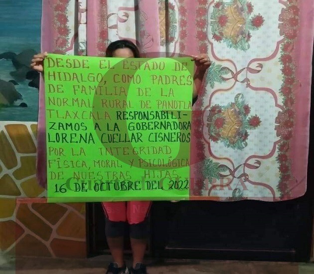Responsabilizan a gobernadora por ‘integridad física, moral y psicológica’ de normalistas