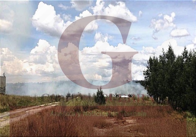 Moviliza incendio en Teometitla a corporaciones de emergencia