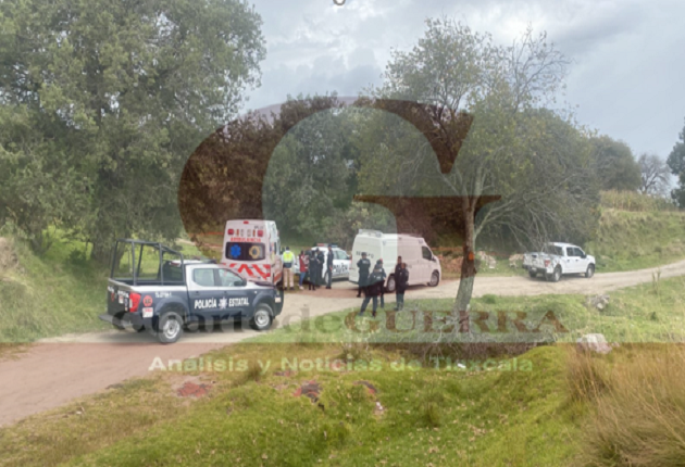 Torturado y amarrado dejan abandonado el cadáver de un masculino, en Tocatlán