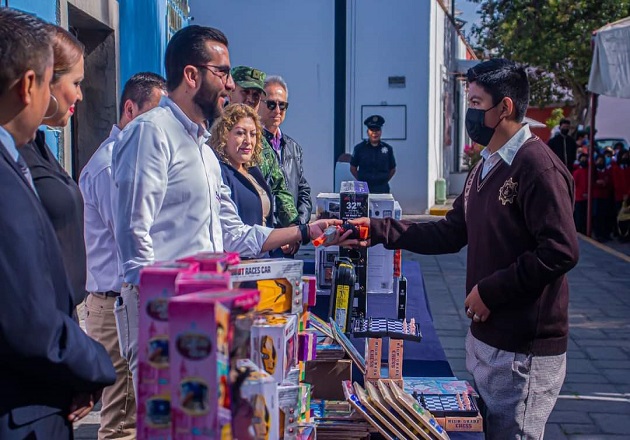 Inicia en Apetatitlán campaña de Canje de Armas de Fuego