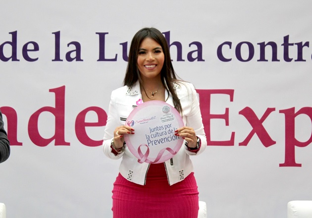 Conmemora Diputada Lorena Ruiz 'Día Internacional Contra el Cáncer de Mama'