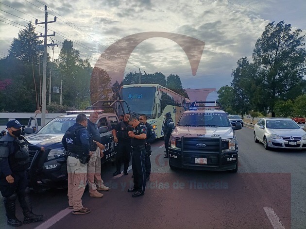 Impide Policía Estatal presunto intento de nuevos bloqueos de normalistas
