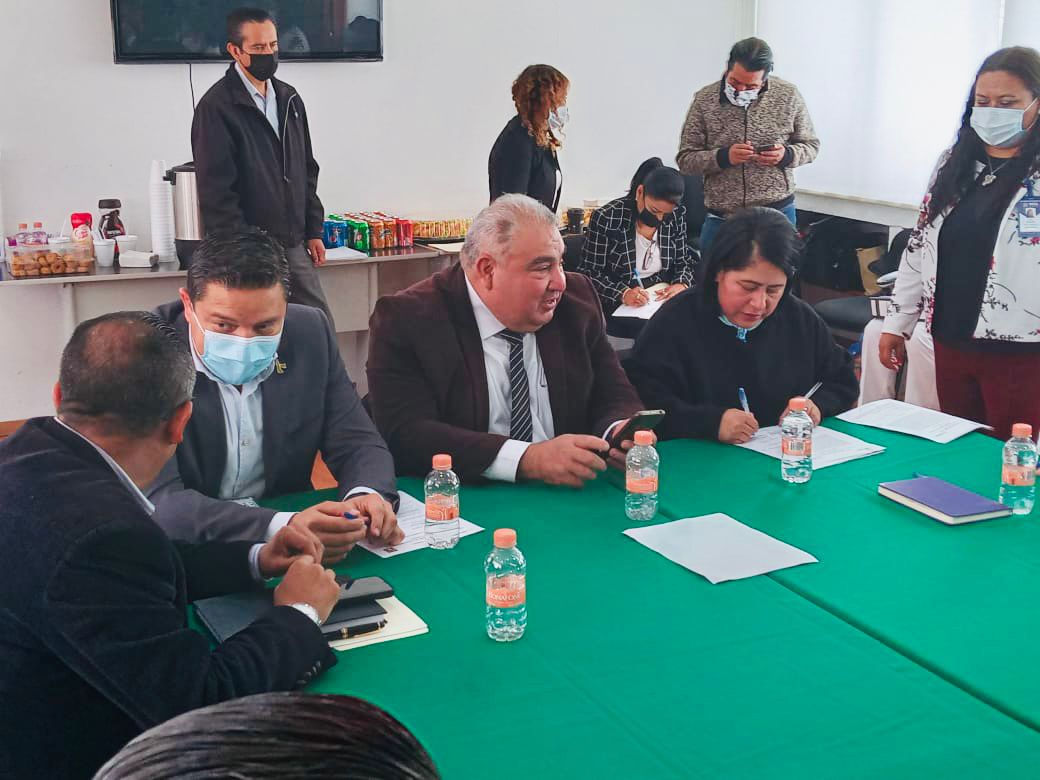 Autoridades estatales de Salud y SNTSA, sección 27, llevan a cabo la reestructuración de comisiones mixtas de trabajo