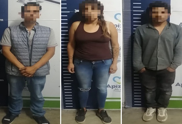 Policía de Apizaco pone a disposición del MP a asaltantes de casa habitación