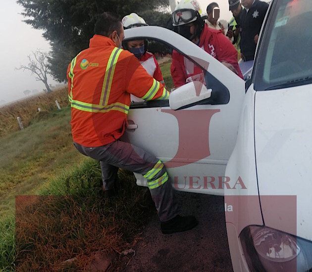 Custodio es herido de bala sobre la Amozoc-Perote, a la altura de Cuapiaxtla