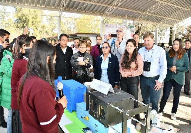 Apoyará la delegación de Bad Köstritz a instalar invernadero en el CBTIS 61 de Huamantla