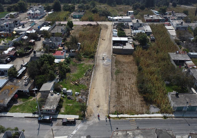 Inicia pavimentación de adocreto en Tlalcuapan, Chiautempan