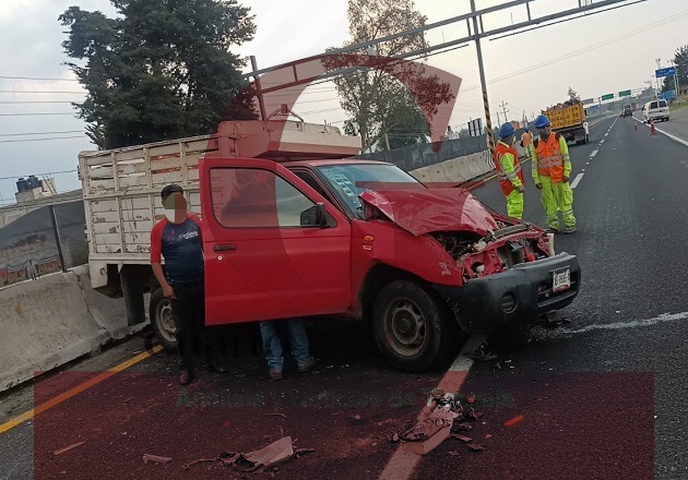 Resulta lesionado un campesino, tras accidentarse en la México-Veracruz