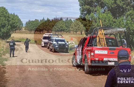 Golpeado y desnudo hallan sin vida a un hombre dentro de un jagüey, en Tetel, Yauhquemehcan
