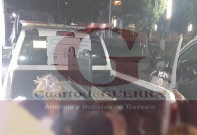 Casi linchan a posible ladrón en Santa Cruz Tlaxcala