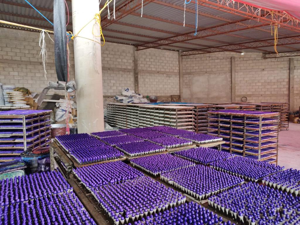Destruye FGR más de seis toneladas de material pirotécnico