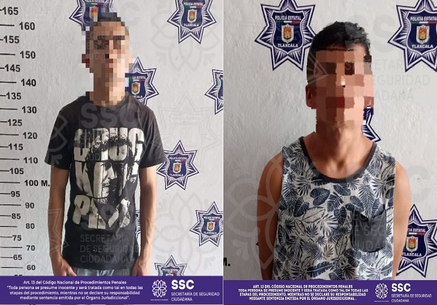 Los detienen por portar objetos óptimos para agredir
