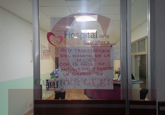 Pide personal suplente y de contrato del Hospital de la Mujer aumento a su salario